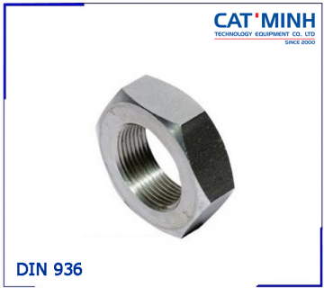 Hexagon thin nuts DIN 936