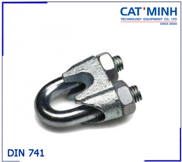 Ốc siết cáp DIN 741