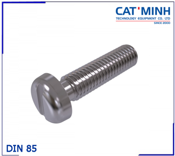 Slotted pan head screws DIN 85