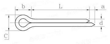 Chốt chẻ tiêu chuẩn GB 91 - 1986 Split Pins